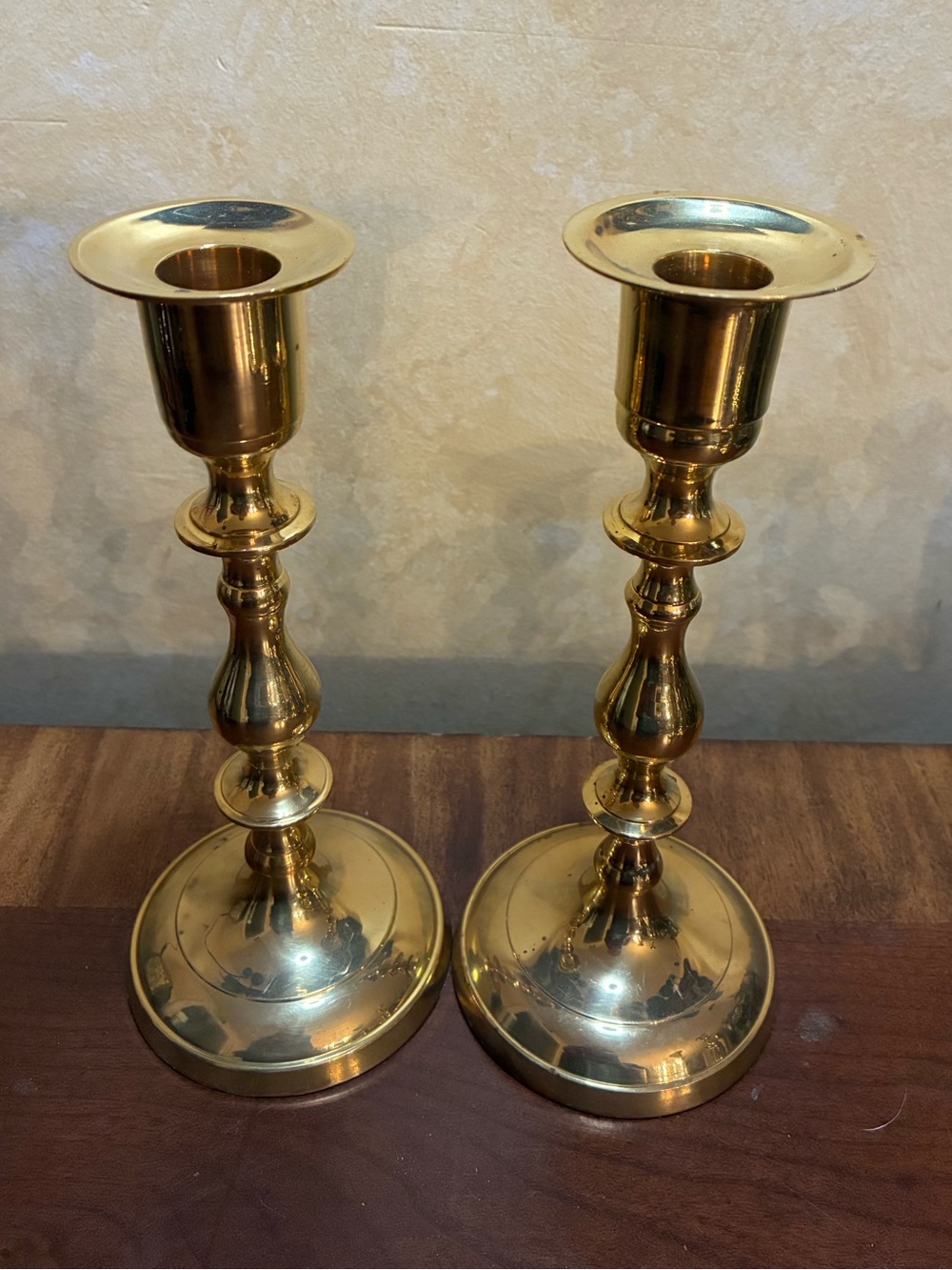 Pair of Brass Candlesticks